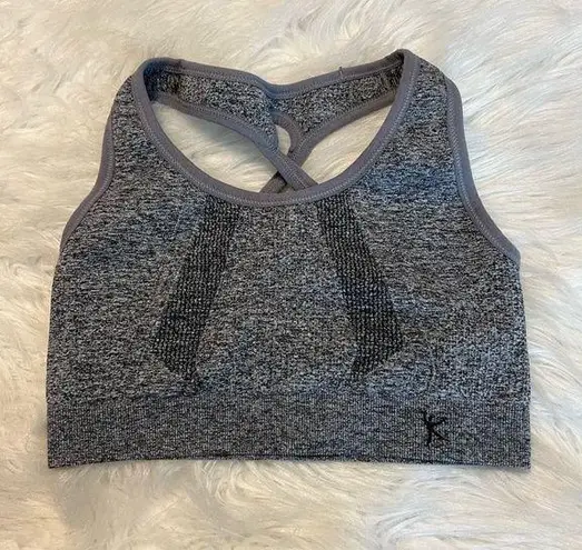 Danskin  Now Sports Bra Workout Size Small Gray