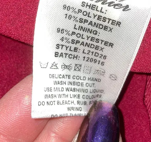 Bariano Lumier by  side cut-out lace up dress