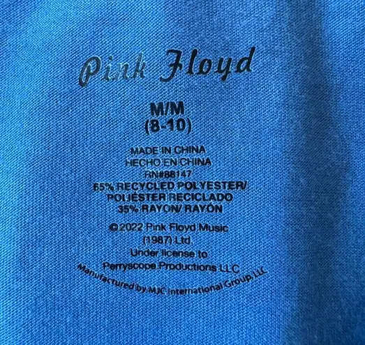 Pink Floyd  “The Dark Side of the Moon” 1973 Tour Blue Tank Top