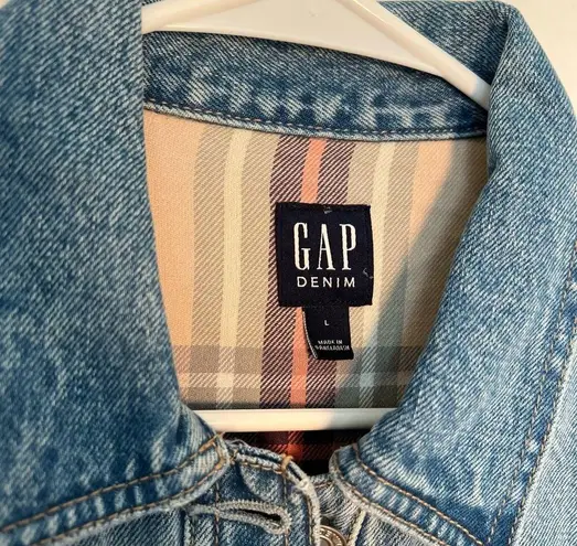 Gap  Denim Vintage Icon Jacket Light Indigo