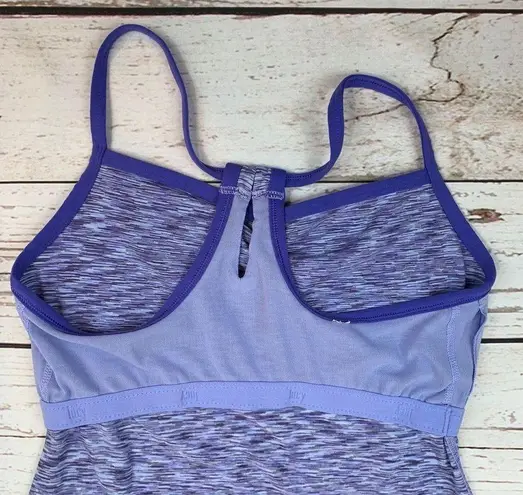 Lucy Lilac/Purple Chevron Raceback Tank Top Size M Size M