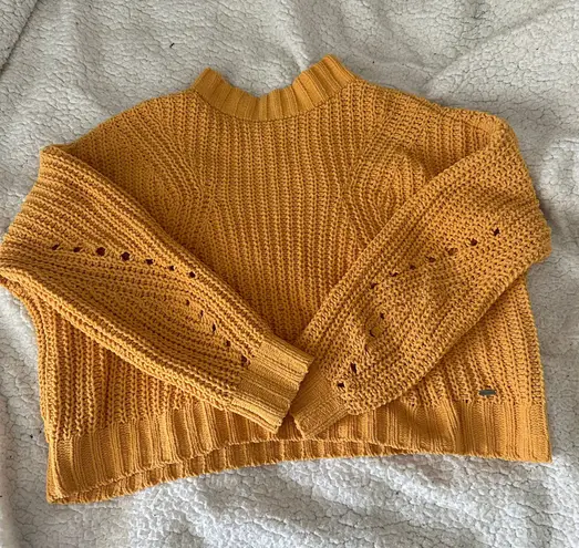 Hollister Yellow Sweater