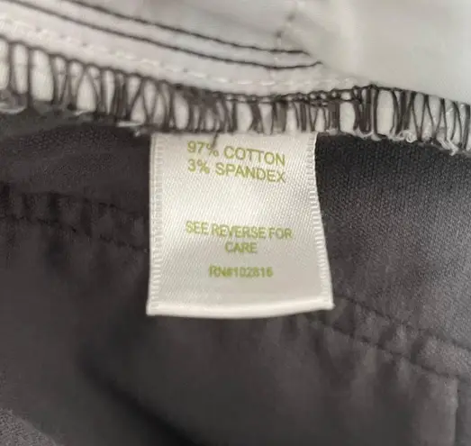 Garnet Hill Women’s Straight Leg Velvet Pants in Grey Size 2