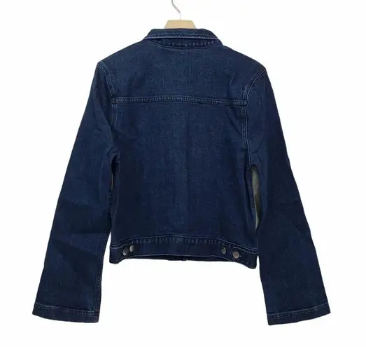 BLDWN Womens M Leon Denim Jean Jacket Dark Wash NEW Size M