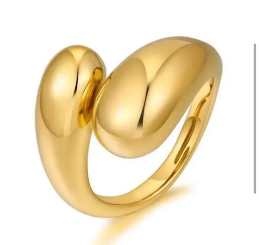 House of Harlow 1960 14K Gold Plated Chunky Ring