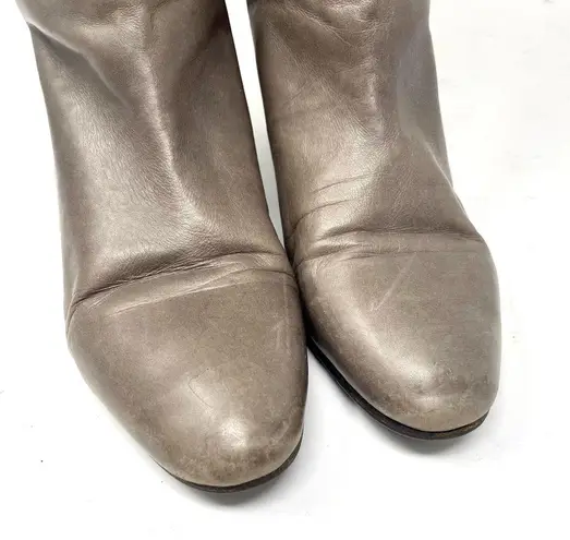 36.5 Vintage leather boots purchased in Paris, made in Italy, size