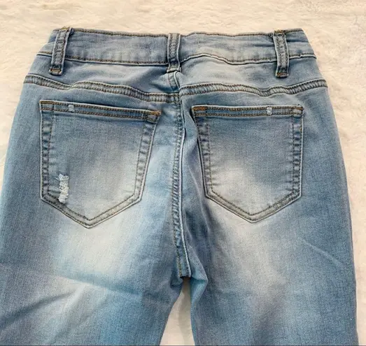 Encore jeans Distressed Skinny Ankle Jeans Size 0