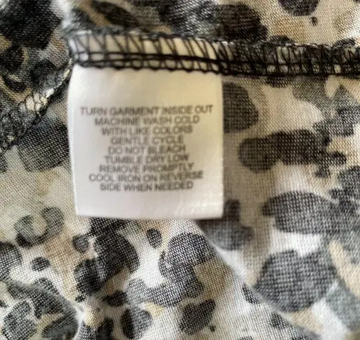 Eye Candy women's medium leopard print sleeveless stretchy maxi dress