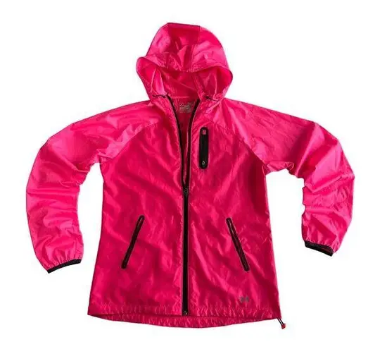 Under Armour  Women's Medium Light Weight Hot Pink Rain Athletic Jacket