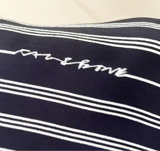 Rag and Bone  Sonny Navy Blue & White Striped Tank Top, XS, NWT!