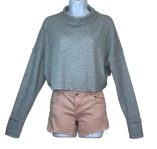 Embracelife Athleisure Crop Top Thermal Long Sleeve Hi