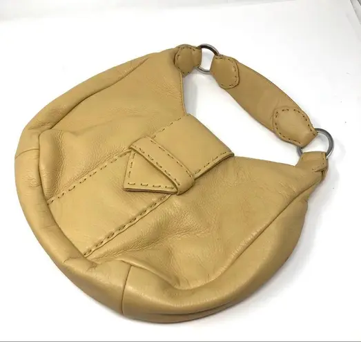 DESMO mini leather hobo bag, made in Italy