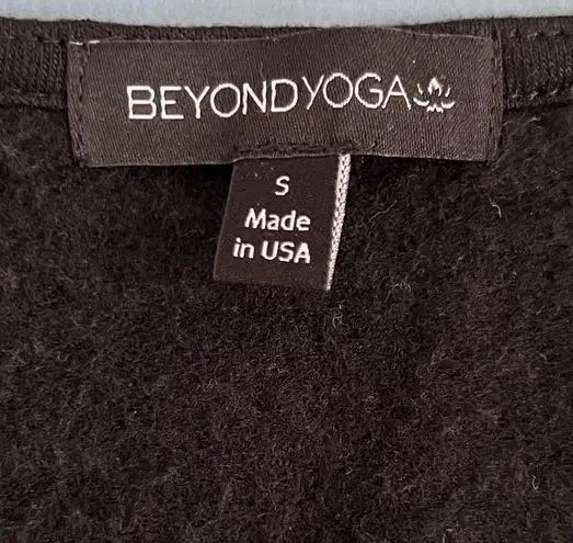 Beyond Yoga NWT  Overlapping Long Sleeve Black Jumpsuit