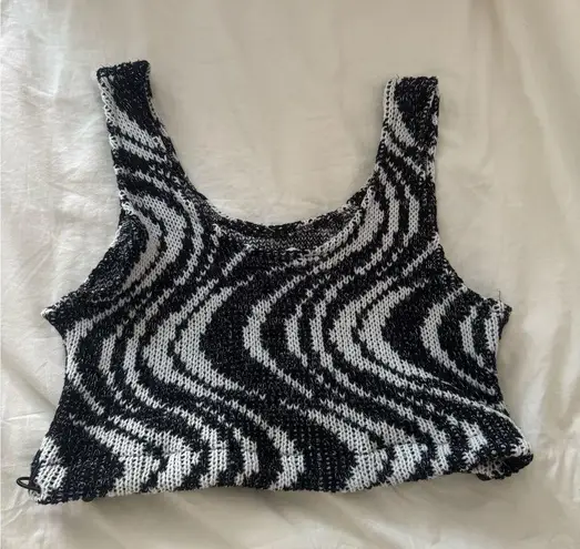 Urban Renewal Patterned sweater tank top by