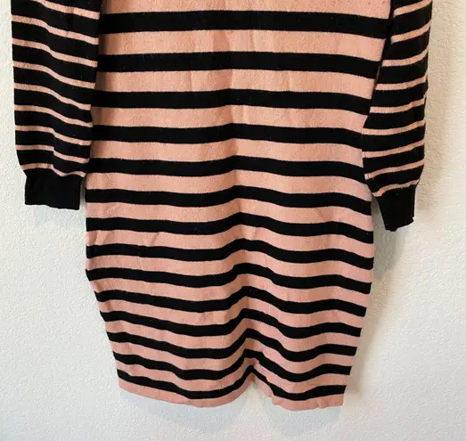 Rebecca Taylor Wool & Cashmere Striped Dress Size M
