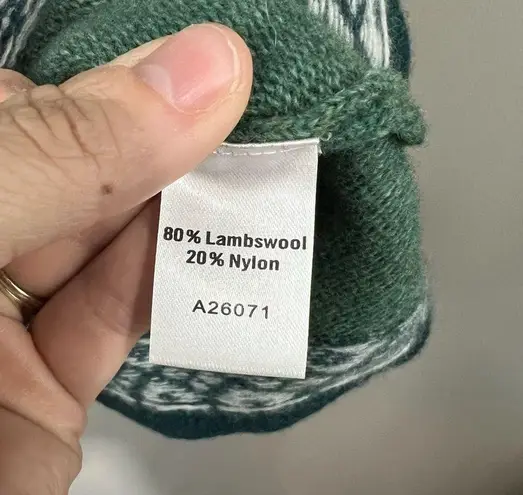 appleseed's  lambswool knit Embroidered zippered Long-Sleeve Cardigan - Image 4