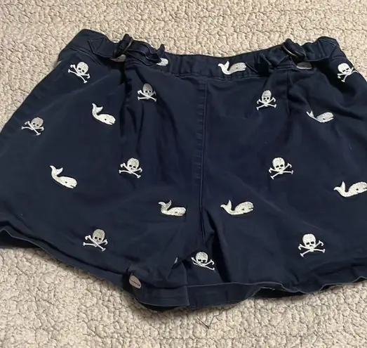 Libertine For Target | Skull & Crossbones + Whales Shorts Blue Size 2