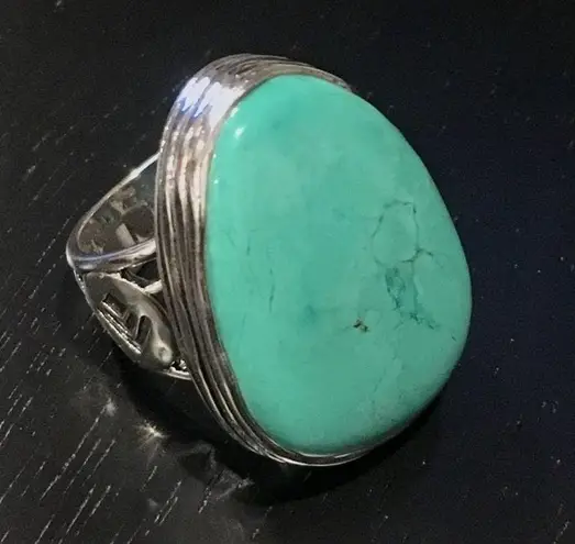 Silpada Turquoise Sterling Silver 925 Ring Size 8