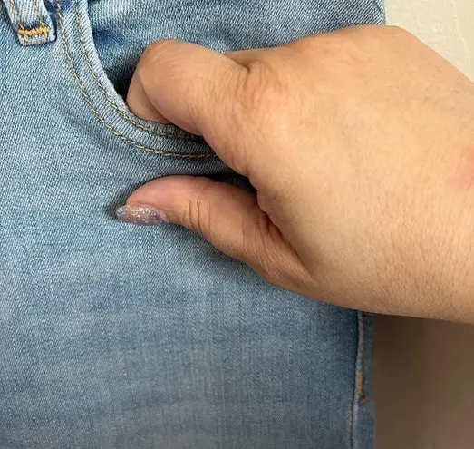 DL1961 Farrow Insta Slim Distressed Ankle Raw Hem Denim Jeans