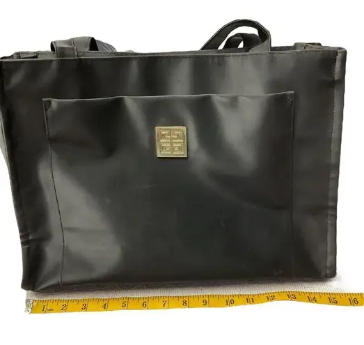 Givenchy Parfums Tote Travel Purse Bag with Gold Hardware Detail Shoulder Straps