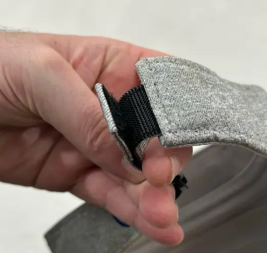 NCAA Coaches vs Cancer ACS x NABC Gray Top Of The World Headwear Visor Hat Cap OSFM