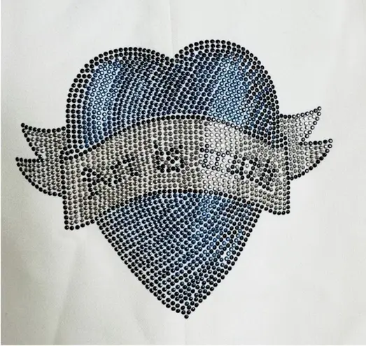 Zadig & Voltaire off-white "Art is Truth" rhinestone embellished blazer NEW