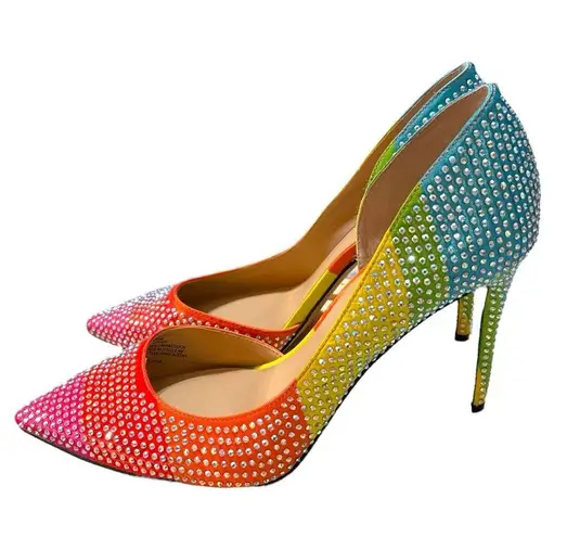 INC International Concepts Women’s 4” Kenjay Pointed Toe D'Orsay Pumps Size 9.5M