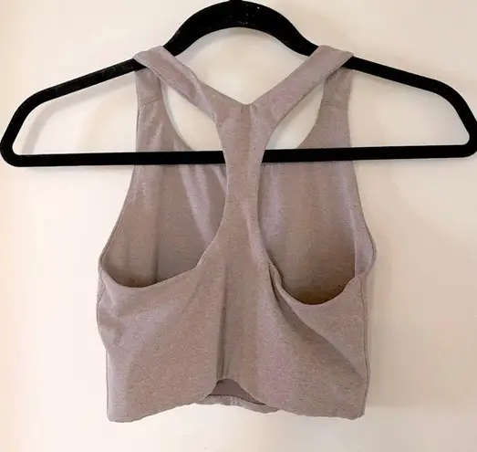 Girlfriend Collective Paloma Brown Racerback Sports Bra