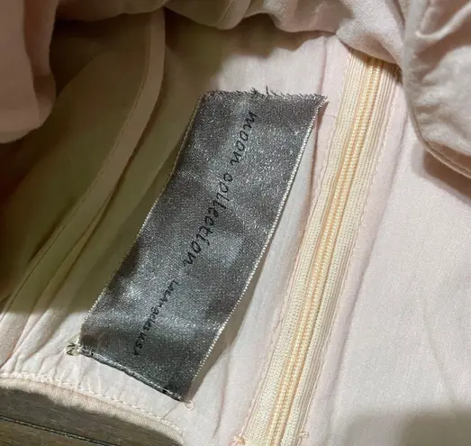 Moon Collection Pink Hi-Low Semi Formal Dress