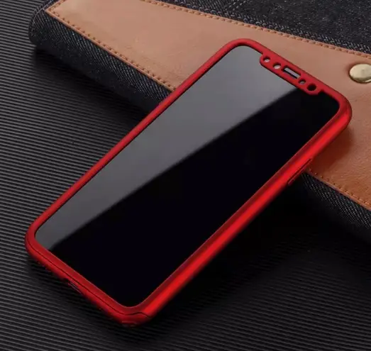iPhone 11 Pro Max Fashion 360 Shockproof Case Red