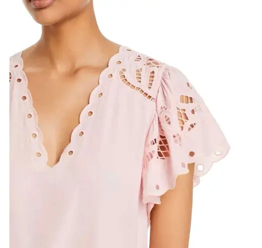 Ramy Brook Rochelle Scalloped Eyelet Candy Pink
Top Medium Casual Office Wear