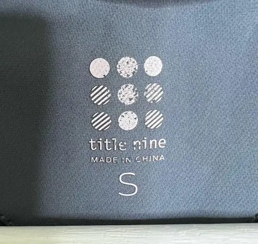 Title Nine NEO Gray Trench Coat Grey Purple Size Small