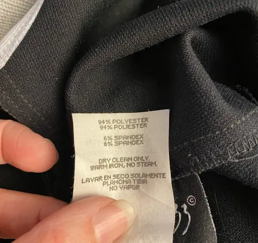 All that jazz Vintage Size L Y2K Maxi Dress Cross Back Black