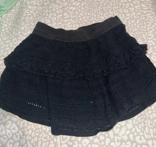 Aerie black skirt