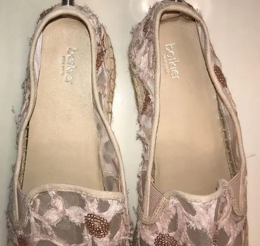 Botkier Women’s Sara Floral Lace Sequin Espadrille Flats