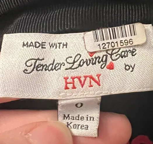 HVN Wiona Cherry Silk Slip Skirt Size 0