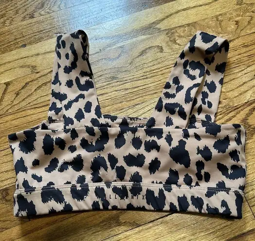 Anthropologie  Allfenix Camel Over Leo Bandeau Bra Sz M