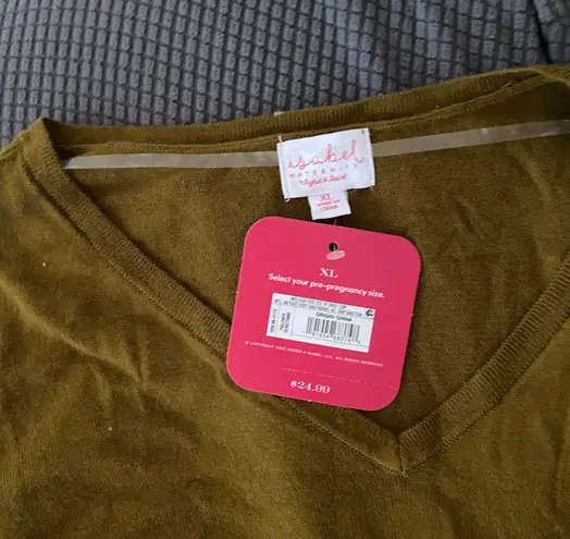 Isabel Maternity Lightweight Maternity Sweater - by Ingrid