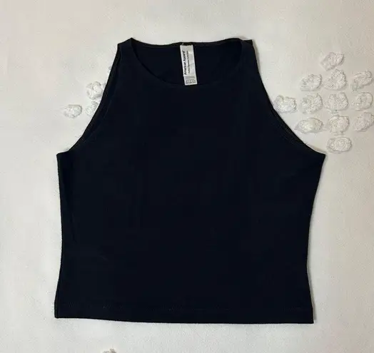 American Apparel Crop Tank - Black - S