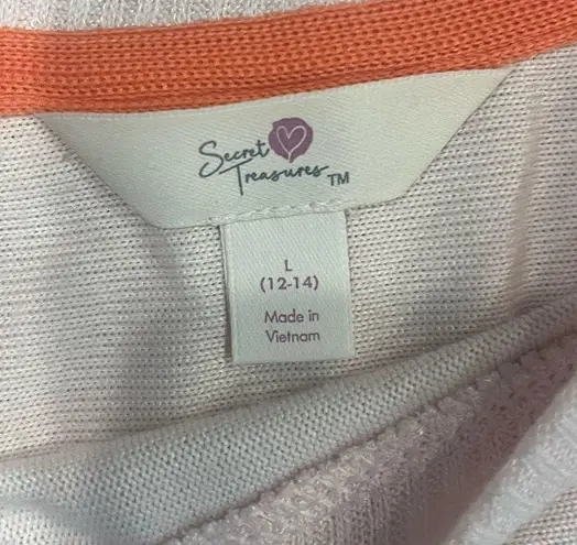 secret treasures Secret Treasurers - tie die light sweater shirt sz L (12-14)