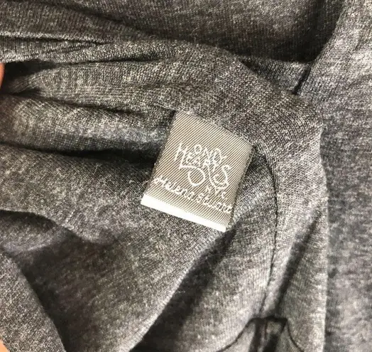 Only Hearts NYC by Helena Stuart Dress A Line Silk Blend Open Back Black S