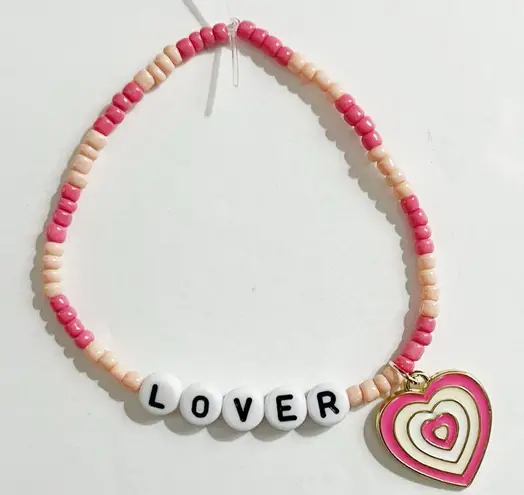 Handmade Tour Friendship Bracelet Lover with heart charm