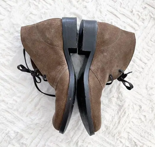 Bottega Veneta Brown Suede Lace up Chukka Boots