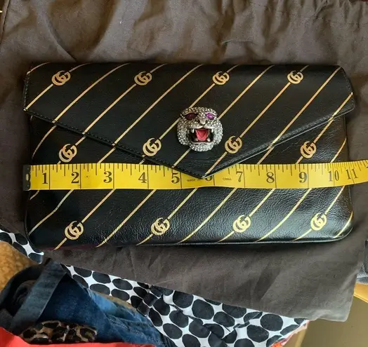 Gucci  Double GG Broadway clutch.