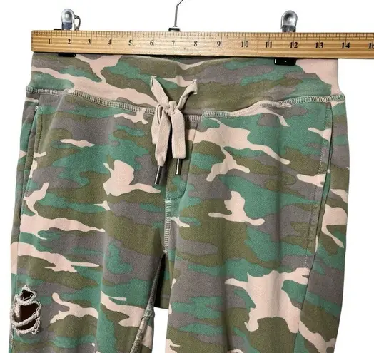 NSF Sayde Camouflage Distressed Joggers Women’s Size S
