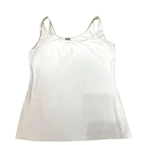 Anne Klein White Dressy Tank Top Size S