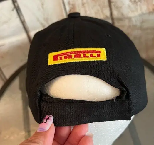 Flat Top Baseball Cap Snapback Black Hat Embroidered