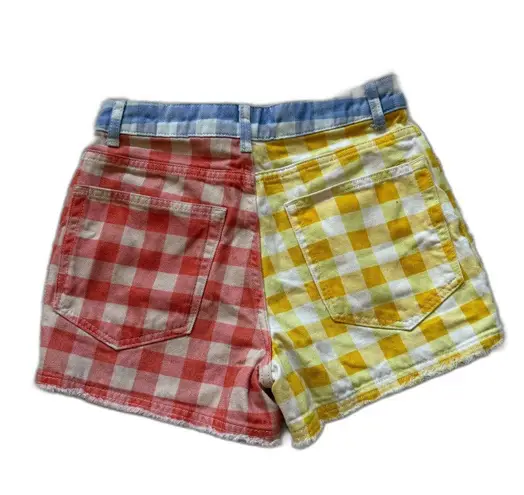 Farm Rio for Anthropologie Gingham Shorts Size XS
