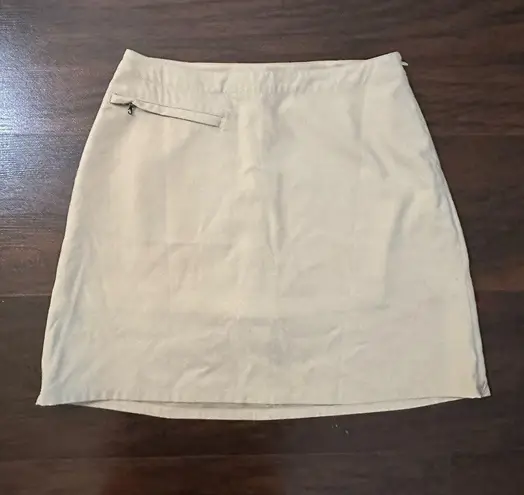 Patagonia  tan khaki mini skort size 6