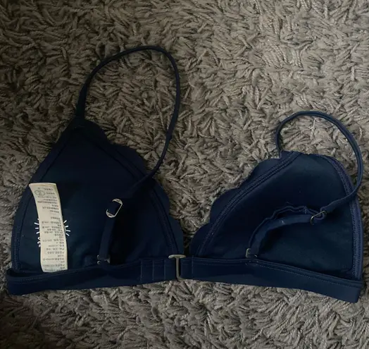 Hollister Navy Bikini Top